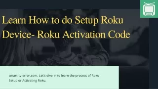 learn how to do setup roku device roku activation