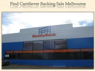 find cantilever racking sale melbourne