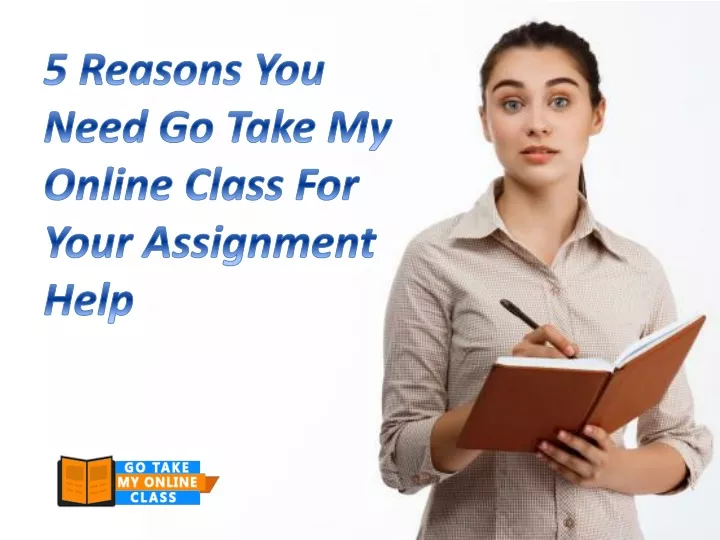 5 reasons you need go take my online class