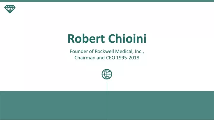 robert chioini