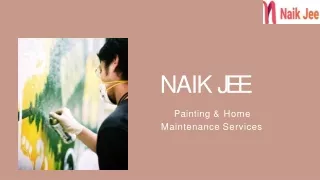 Spray Painting and Home Maintenance Services Dubai – NaikJee