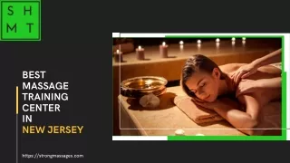Best Massage Training center In New Jersey