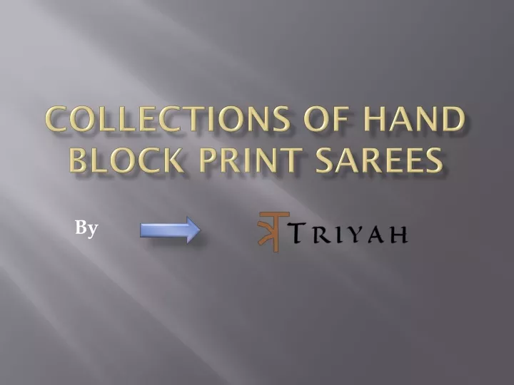 collections of hand block print sarees