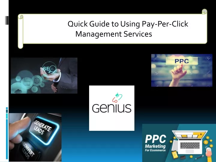 quick guide to using pay per click management