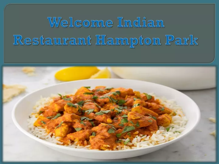 welcome indian restaurant hampton park