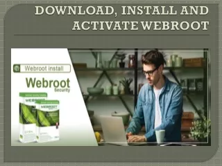 download install and activate webroot