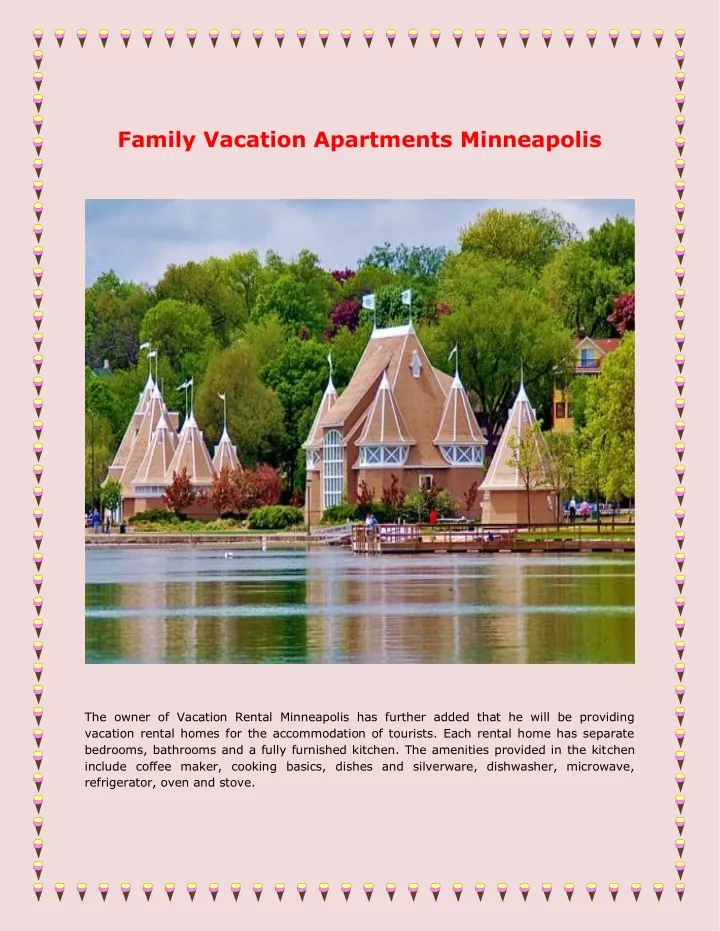 family vacation apartments minneapolis
