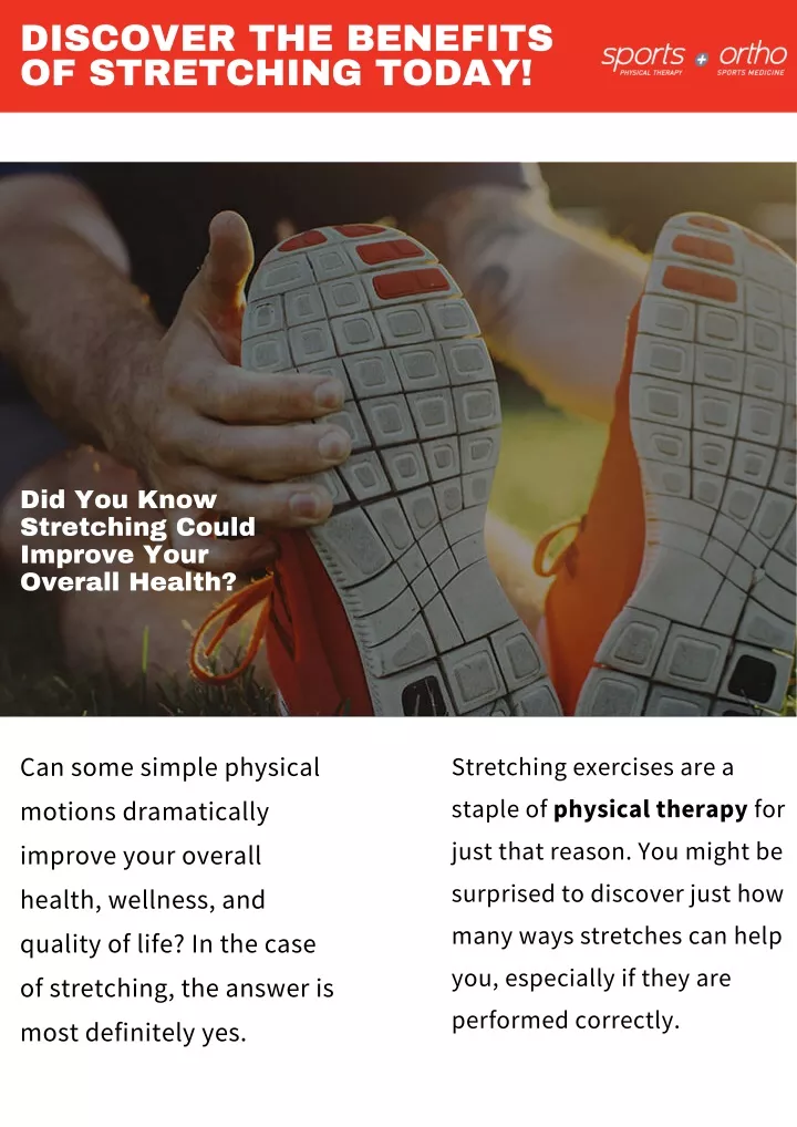 discover the benefits of stretching today
