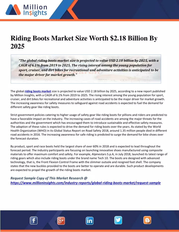 riding boots market size worth 2 18 billion