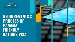 Requirements & Process of Panama Friendly Nations Visa