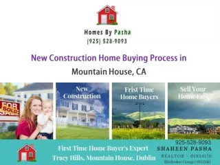 New Construction Mountain House CA