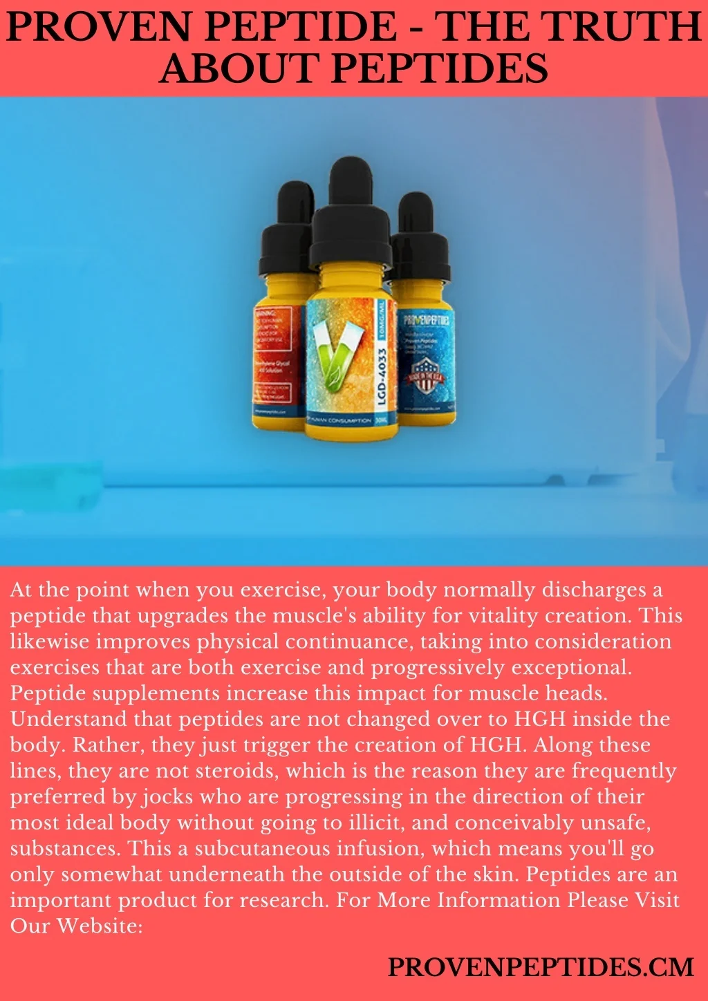 PPT - Proven Peptide - The Truth About Peptides PowerPoint Presentation ...