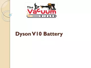 dyson v10 battery