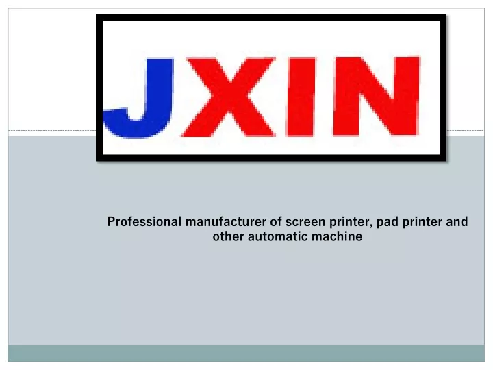 professional manufacturer of screen printer