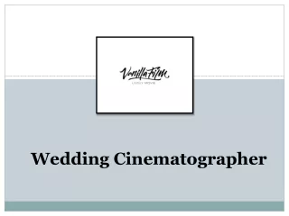 Wedding Cinematography