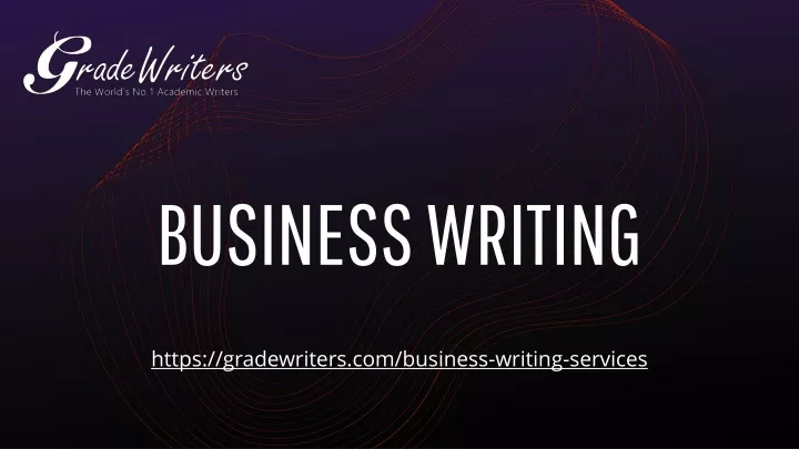 business writing