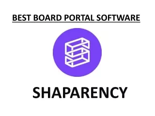 Best Board Portal Software