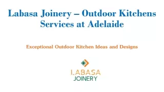 Exceptional Outdoor Kitchen Ideas and Designs - Labasa Joinery