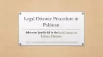 Perform Legal Procedure of Divorce in Pakistan By Best Divorce Lawyer