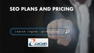 Seo plans and Pricing