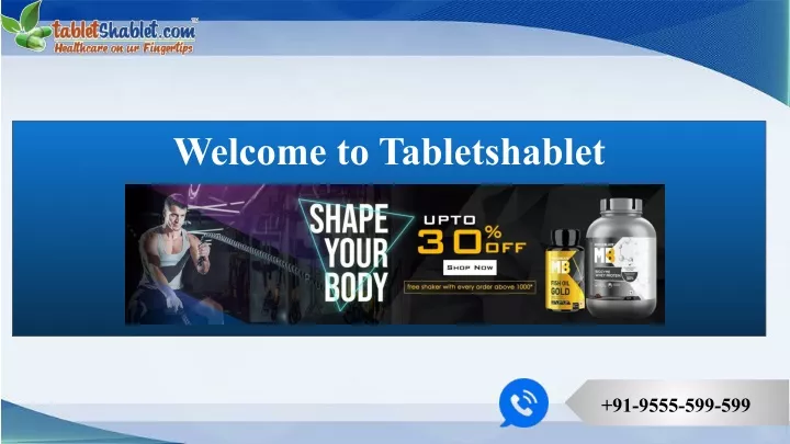 welcome to tabletshablet