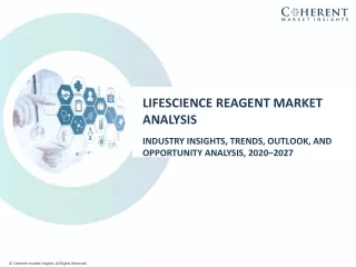 Lifescience Reagent Market To Surpass US$ 63.5 Billion By 2026 - Coherent Market Insights