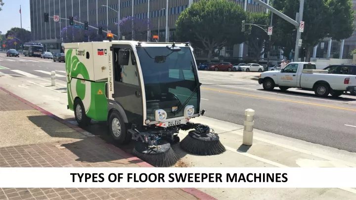 types of floor sweeper machines