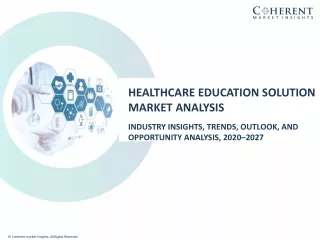 Healthcare Education Solution Market Size, Trends, Shares, Insights and Forecast – 2020-2027