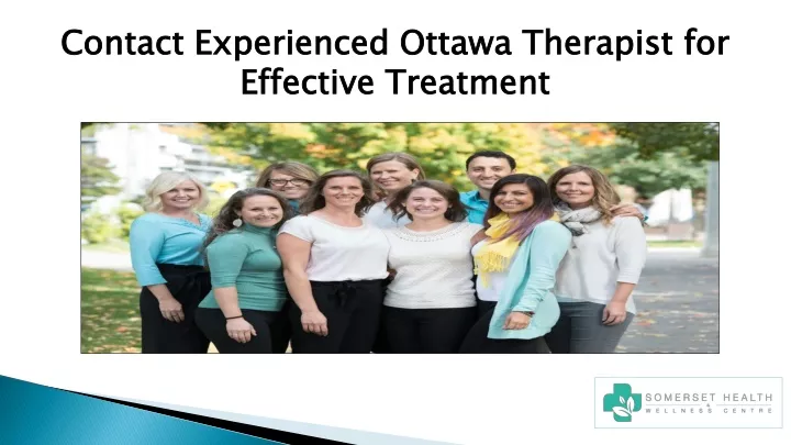 contact experienced ottawa therapist