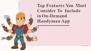 top features you must consider to include