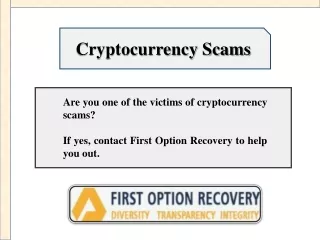 Cryptocurrency Scams | Recover Your Loses From Crypto Scams |Cryptocurrency Scam Recovery