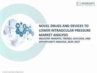 novel drugs and devices to lower intraocular