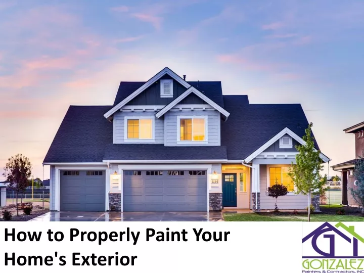 how to properly paint your home s exterior