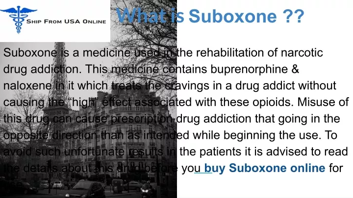 what is suboxone
