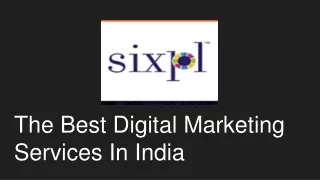 Best Digital Marketing Services In India