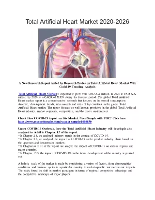 total artificial heart market 2020 2026