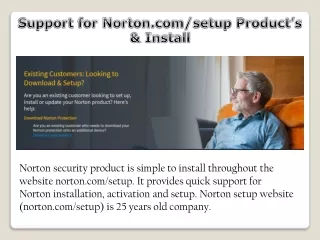 norton security product is simple to install