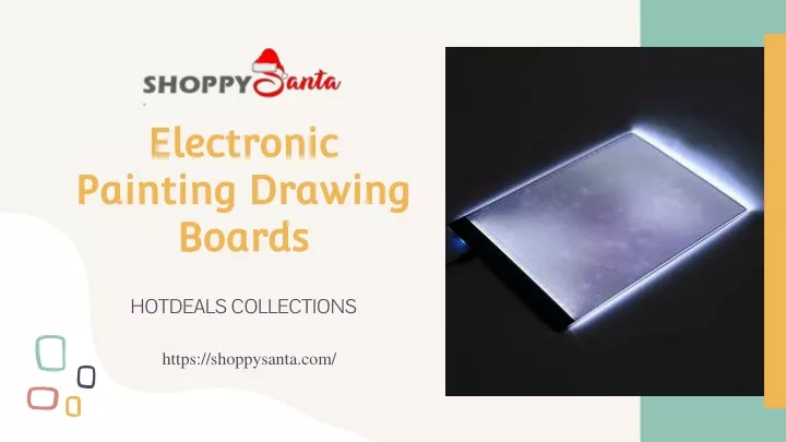 electronic painting drawing boards
