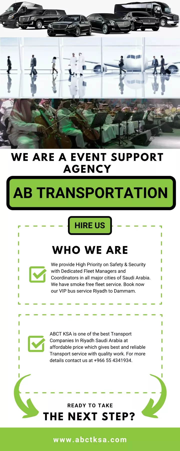we are a event support agency