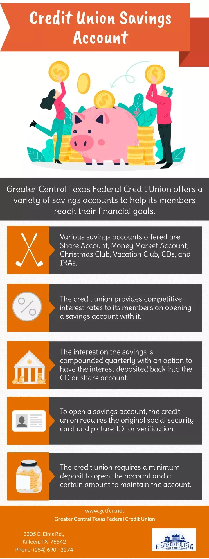credit union savings account