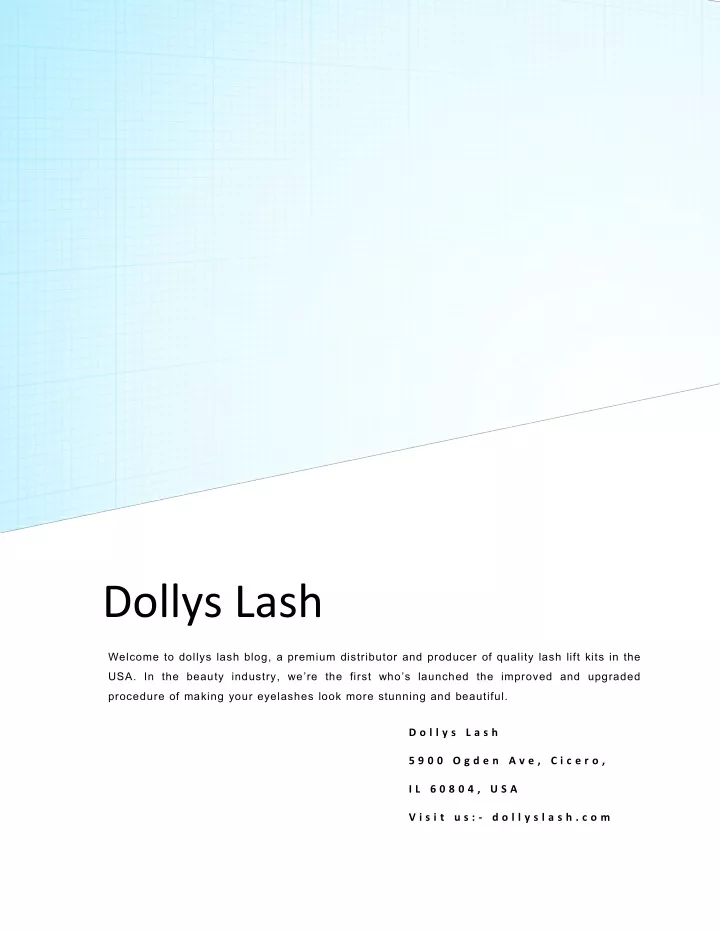 dollys lash