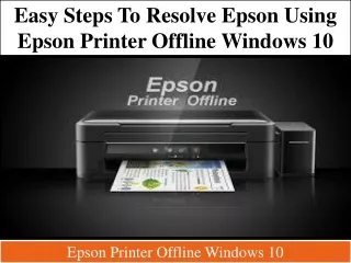 easy steps to resolve epson using epson printer