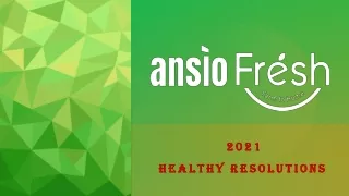 2021 healthy resolutions