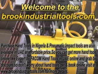 w elcome to the brookindustrialtools com