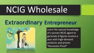 NCIG Wholesale - NCIG Distribution