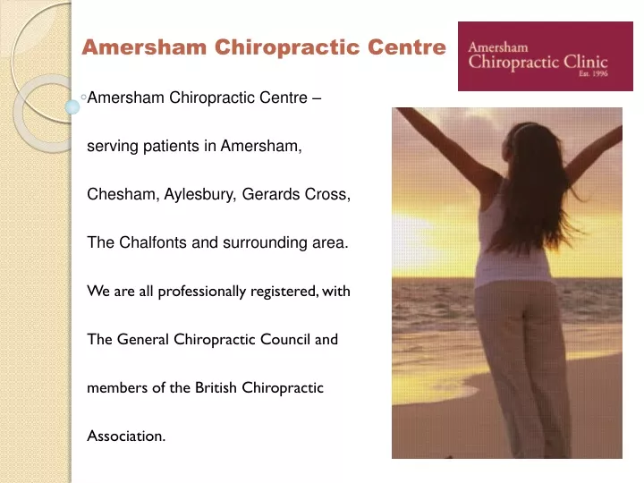 amersham chiropractic centre