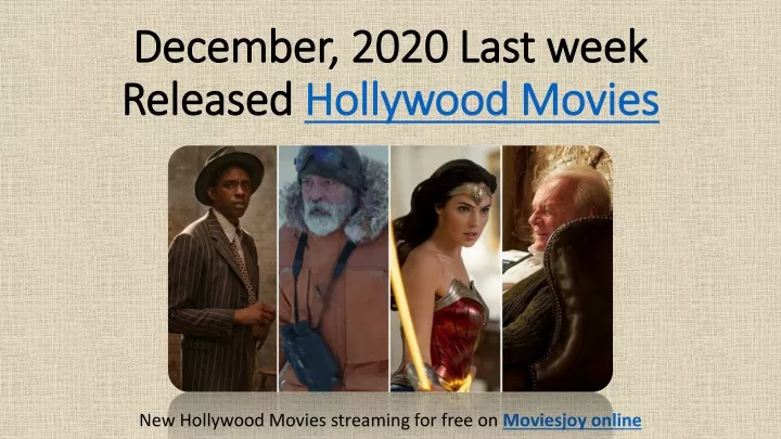 december 2020 last week released hollywood movies