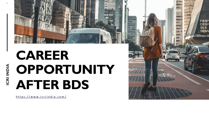career opportunity after bds