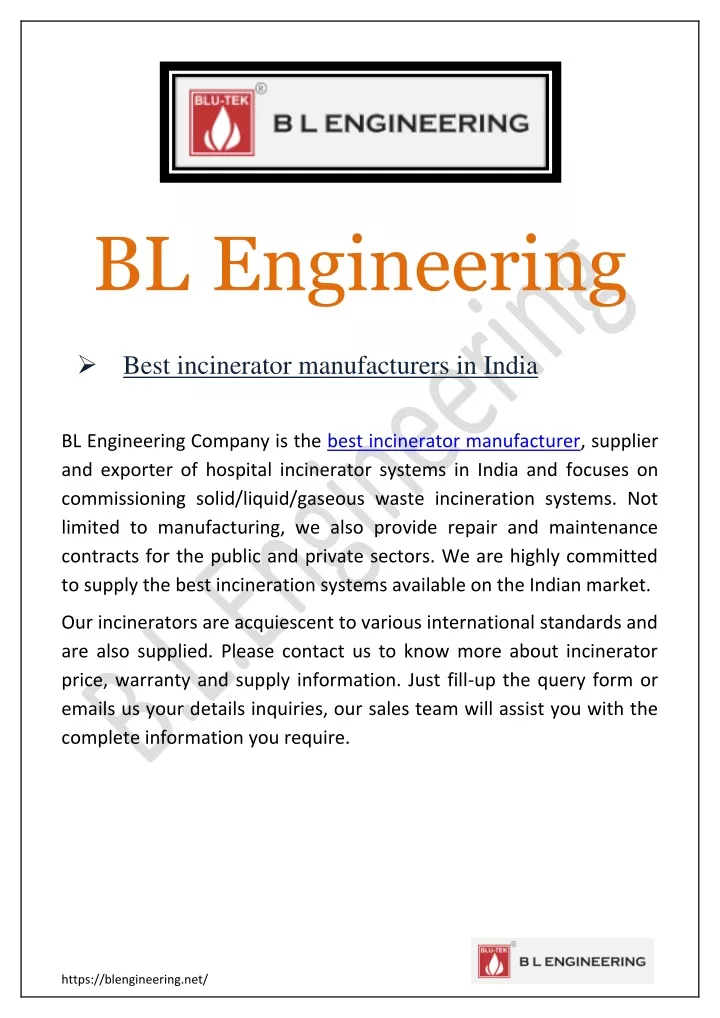 bl engineering