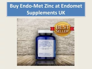 Buy Endo-Met Zinc at Endomet Supplements UK